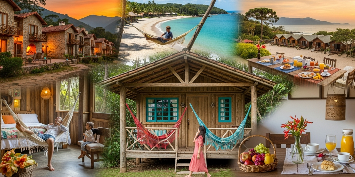 10 pousadas encantadoras para aproveitar um fim de semana no Brasil