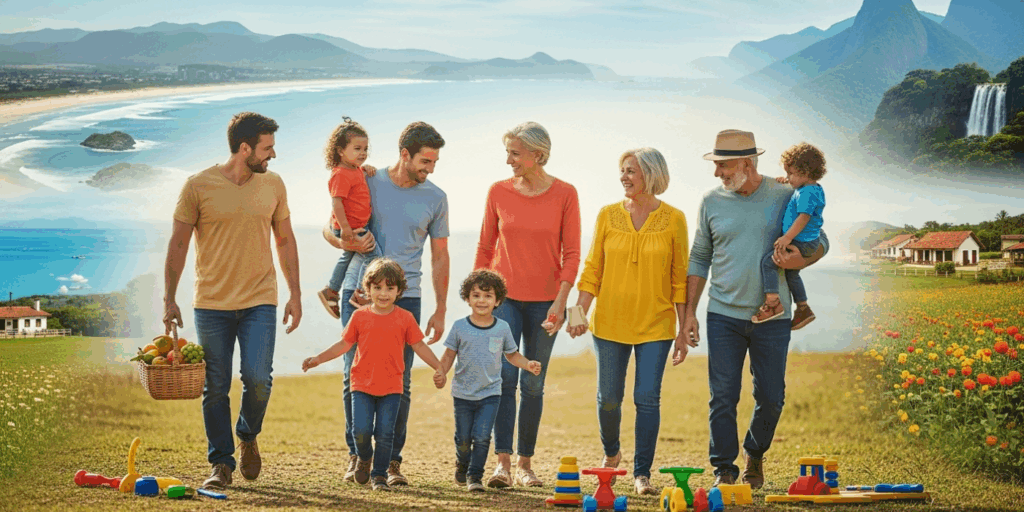 12 destinos nacionais perfeitos para viajar em família