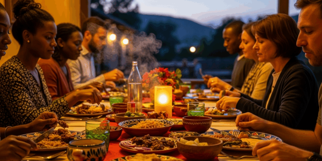 À Mesa: Comer com Respeito