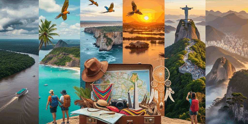 Atrações imperdíveis em cada região