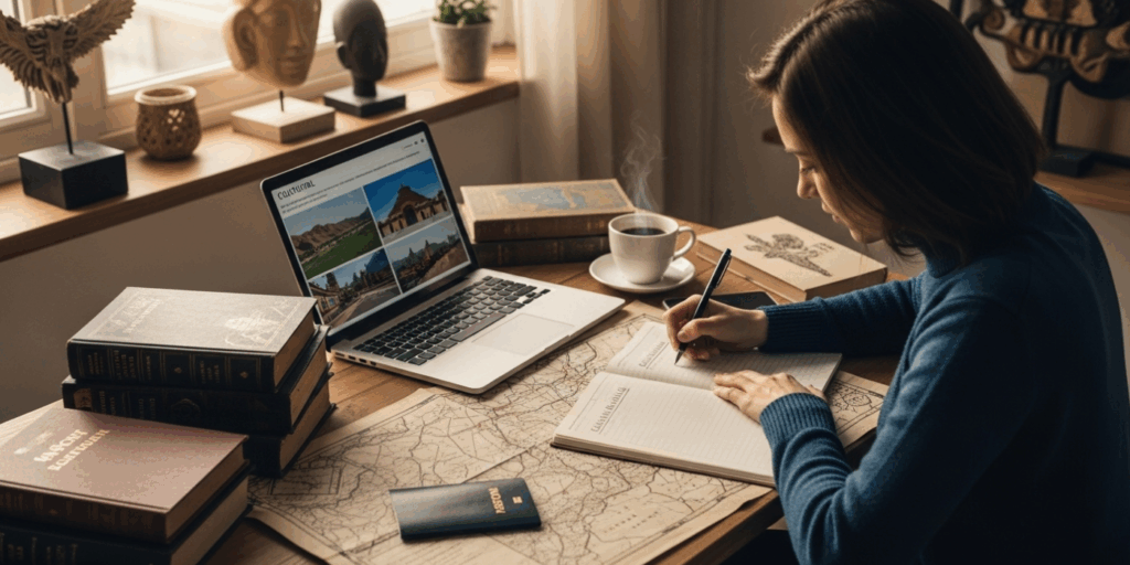 Como planejar uma viagem cultural com profundidade