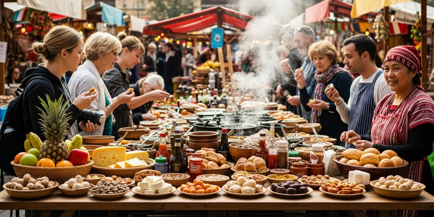 Como planejar uma viagem gastronômica e explorar sabores ao redor do mundo