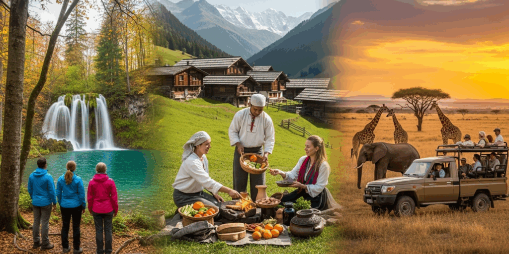 Ecoturismo além do Brasil: destinos globais com alma