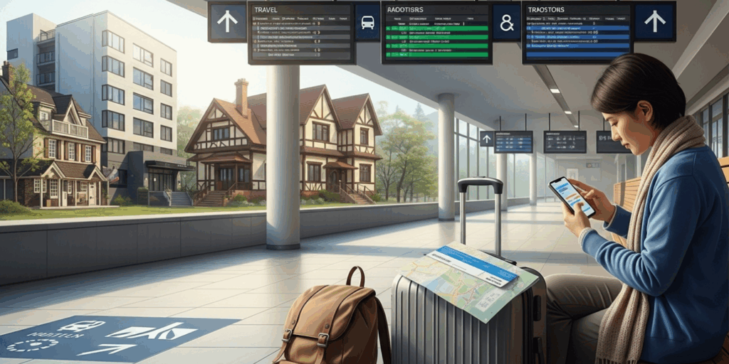 Escolha consciente de hospedagem e transporte