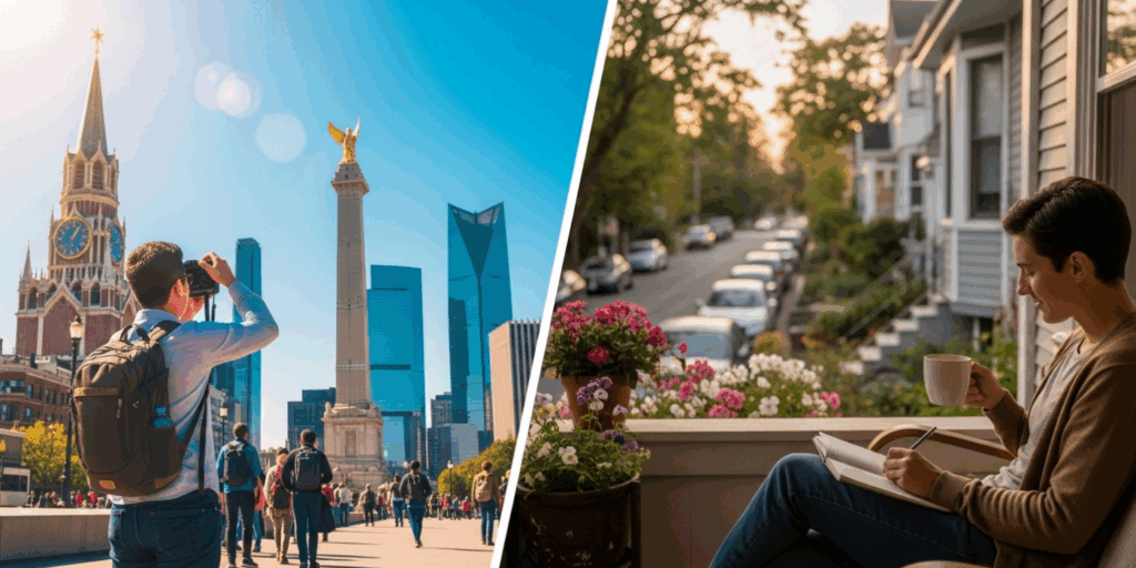 Experiência e Conexão: Viajar ou viver?