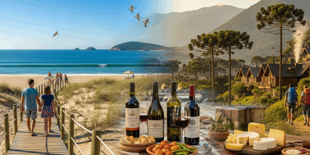 Férias no Sul do Brasil: praias, serras e sabores para aproveitar