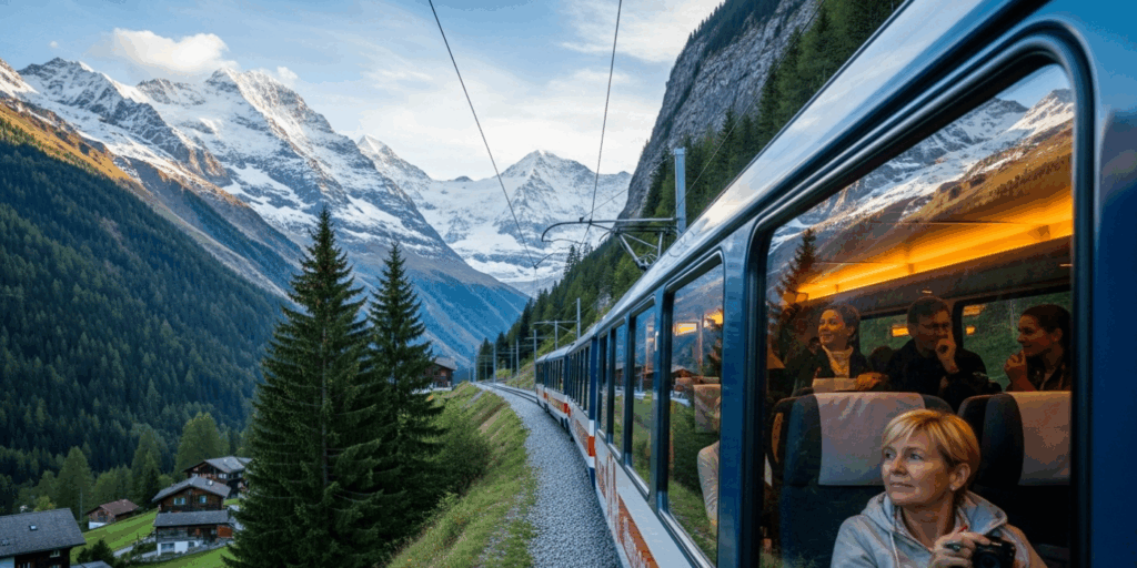 Glacier Express: o trem panorâmico dos Alpes Suíços