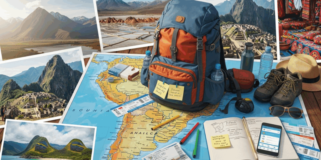 Mochilão pela América do Sul: passo a passo para planejar sua jornada