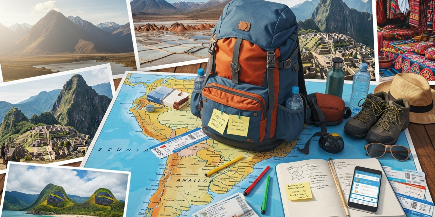 Mochilão pela América do Sul: passo a passo para planejar sua jornada