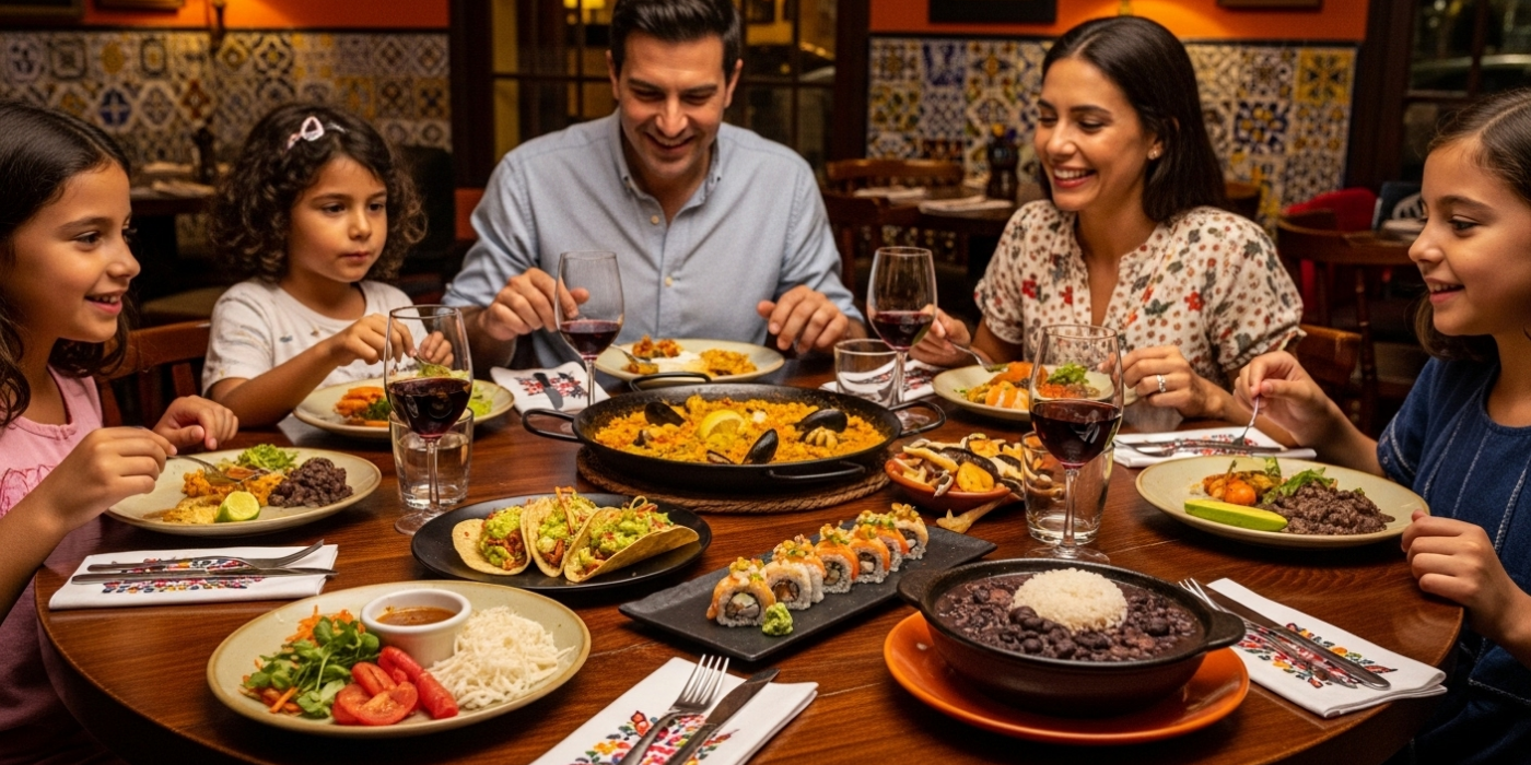 Restaurantes imperdíveis para provar a autêntica comida local em cada destino