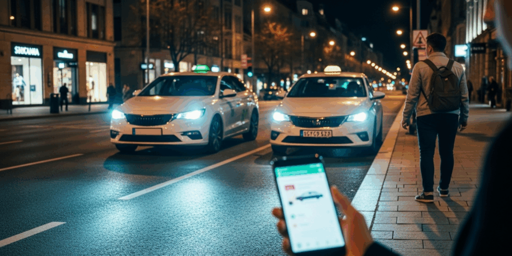 Táxis e apps de mobilidade: conveniência com custo variável