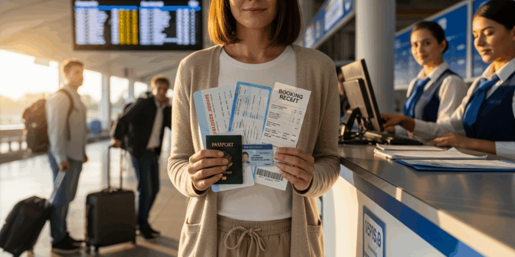 Tenha os documentos corretos em mãos