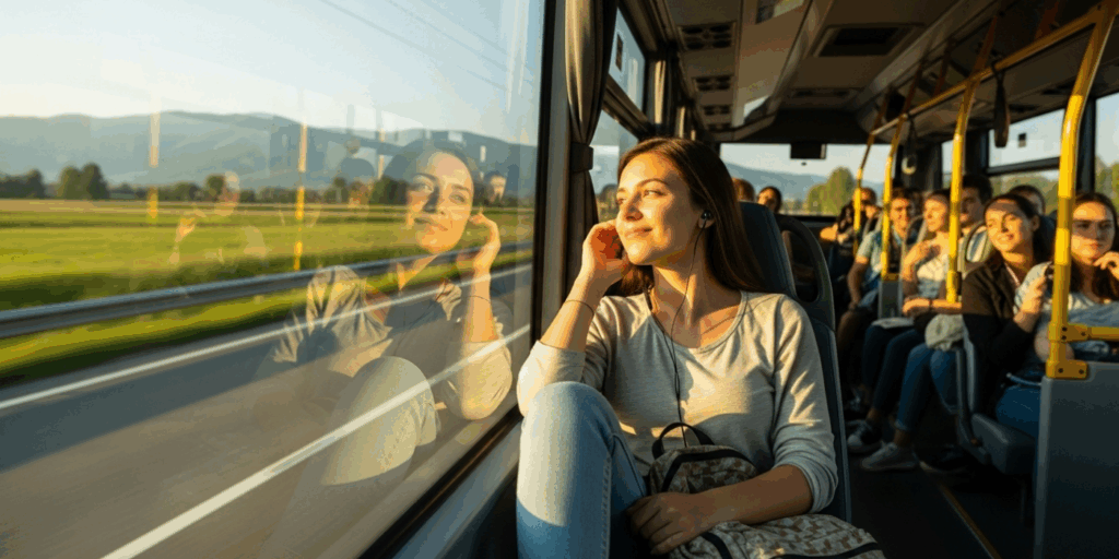 Transforme o transporte em parte da sua experiência