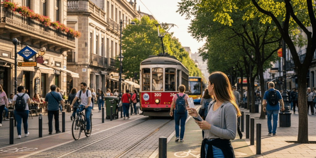 Transporte: se mova como um local